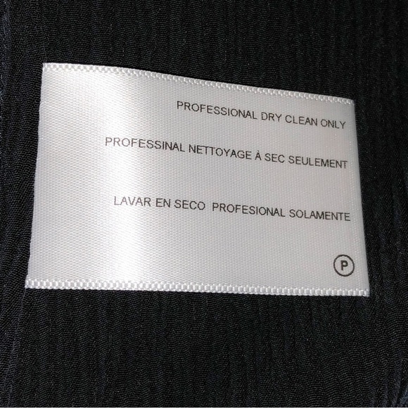 AG Adriano Goldschmied Black Lydia Mock Lace High Neck Top Size L - Picture 8 of 9